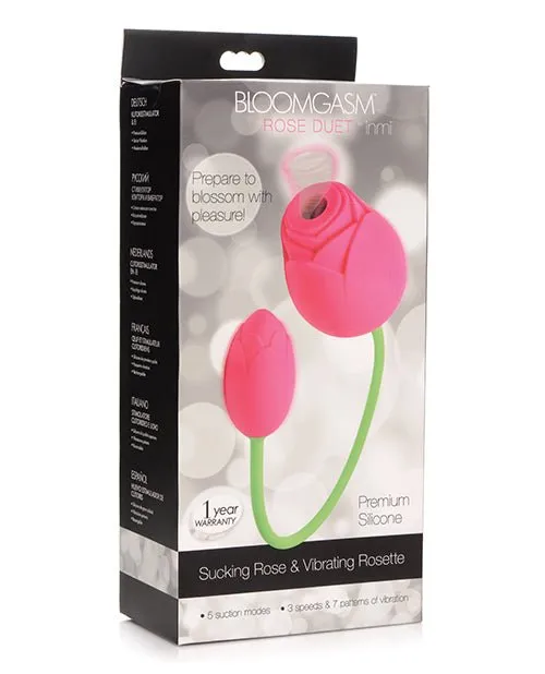 Bloomgasm Rose Duet Sucking Rose Rosette XR Brands Vibrators