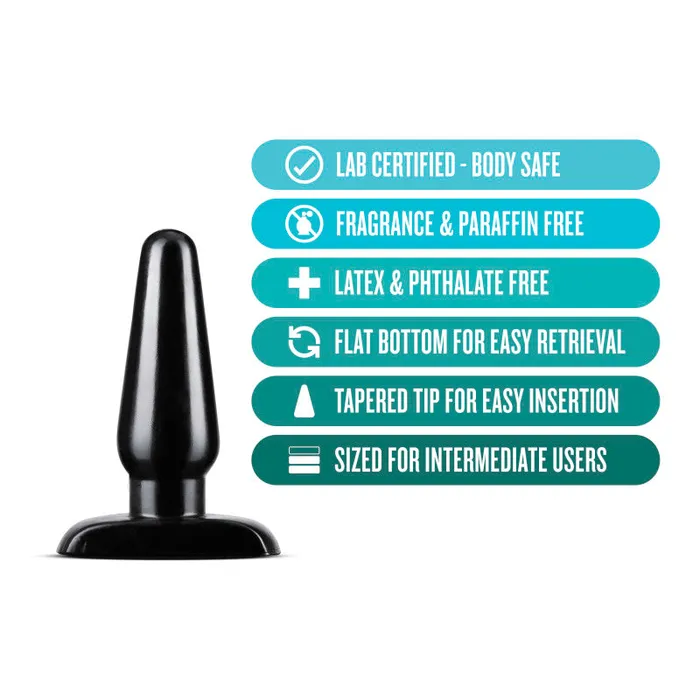 Blush Novelties Male Sex Toys | Anal Adventures Basic Anal Plug - Medium-(bl-18715) Blush Novelties Male Sex Toys | Anal Adventures Basic Anal Plug - Medium-(bl-18715)