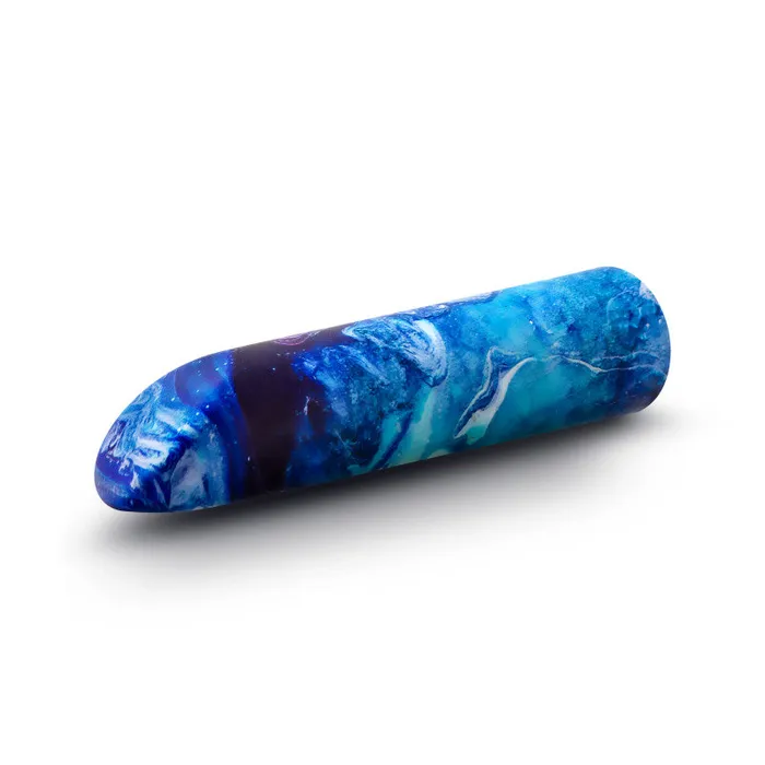 Blush Novelties Vibrators | Limited Addiction Mesmerize - Power Vibe - Azure Blue 10.2 cm USB Rechargeable Bullet Blush Novelties Vibrators | Limited Addiction Mesmerize - Power Vibe - Azure Blue 10.2 cm USB Rechargeable Bullet