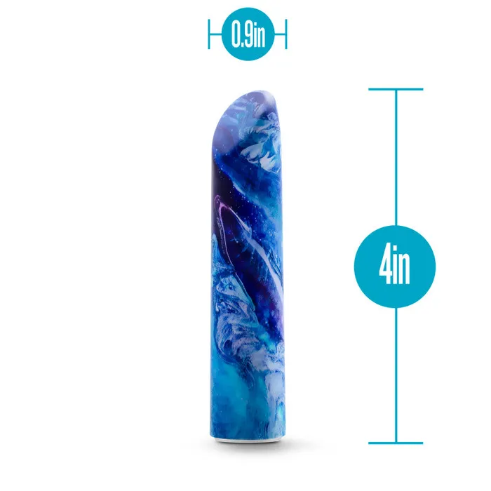 Blush Novelties Vibrators | Limited Addiction Mesmerize - Power Vibe - Azure Blue 10.2 cm USB Rechargeable Bullet Blush Novelties Vibrators | Limited Addiction Mesmerize - Power Vibe - Azure Blue 10.2 cm USB Rechargeable Bullet