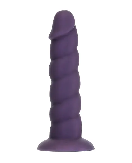 BMS Dildos Fantasy Addiction 7 Unicorn Ribbed Silicone Dildo