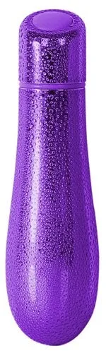 BMS Factory Vibrators Rain Power Bullet 3textured 7 Function Purple
