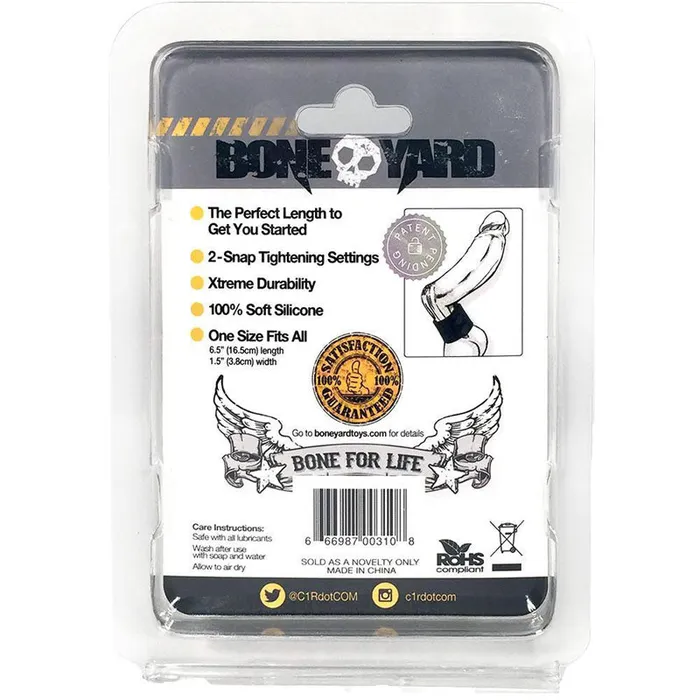 Boneyard Silicone Ball Strap Black-(by0310) | C1 Releasing Anal Boneyard Silicone Ball Strap Black-(by0310) | C1 Releasing Anal