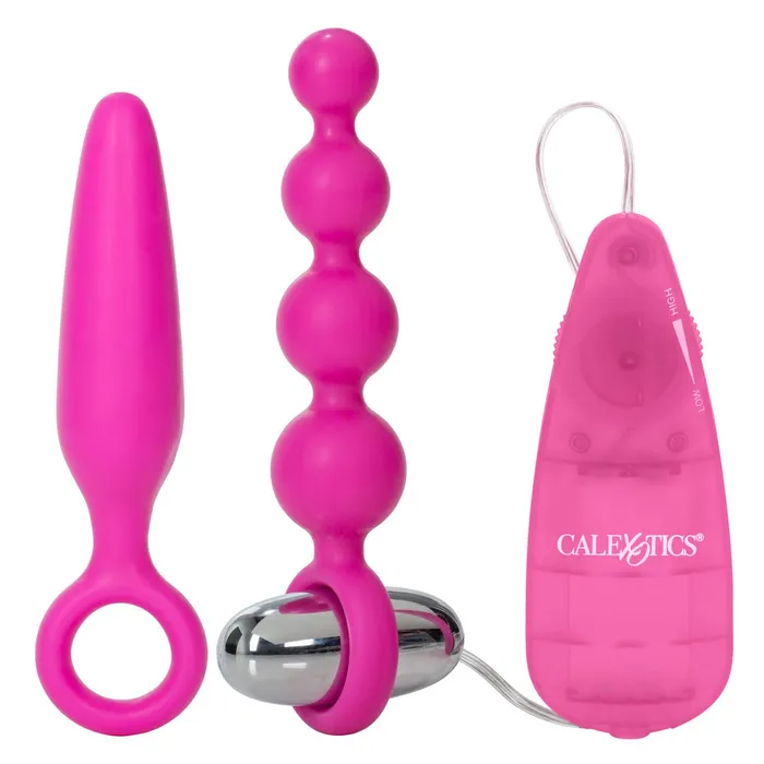 CalExotics Booty Call Versatile Premium Silicone Booty Vibro Kit Male Sex Toys CalExotics Booty Call Versatile Premium Silicone Booty Vibro Kit Male Sex Toys
