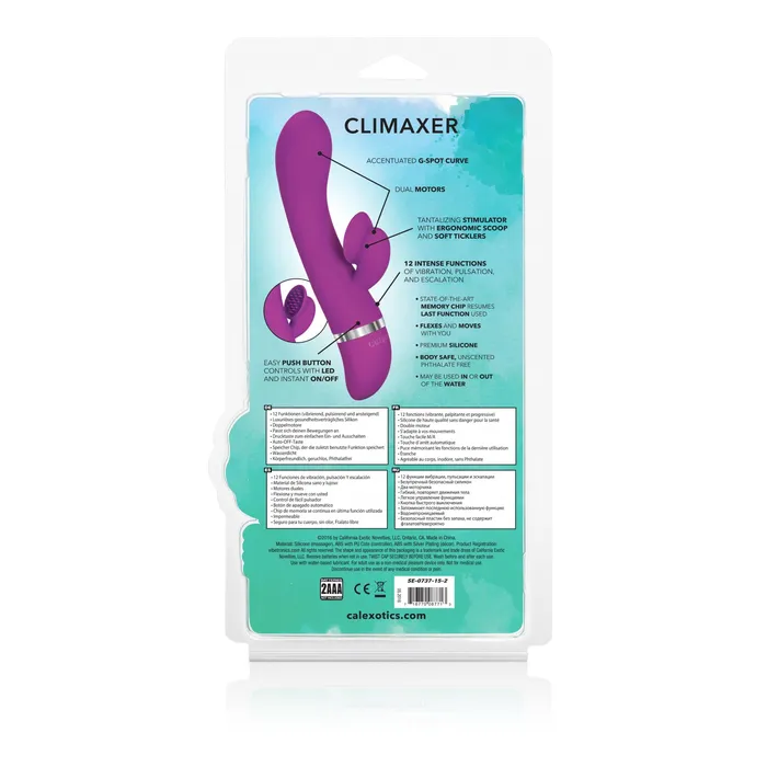 CalExotics Female Sex Toys | Foreplay Frenzy Climaxer: The Ultimate Dual Stimulator