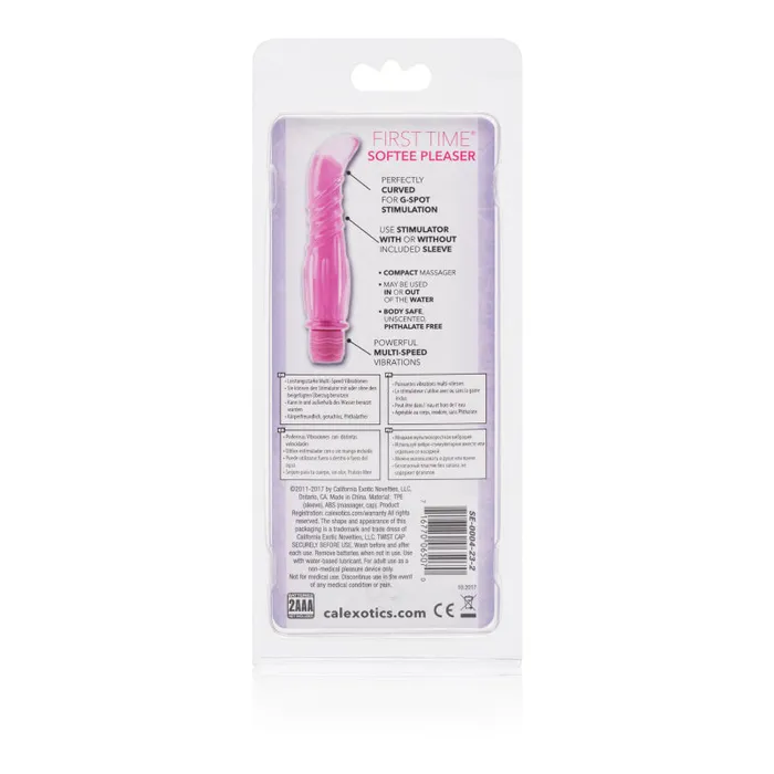 CalExotics First Time Softee Pleaser - Pink | Vibrators CalExotics First Time Softee Pleaser - Pink | Vibrators