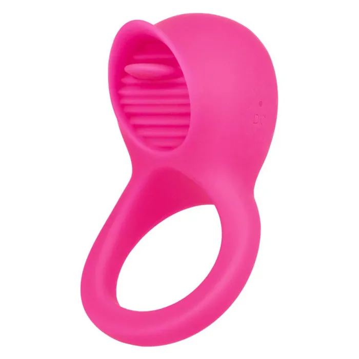 CalExotics Silicone Rechargeable Teasing Tongue Enhancer Female Sex Toys