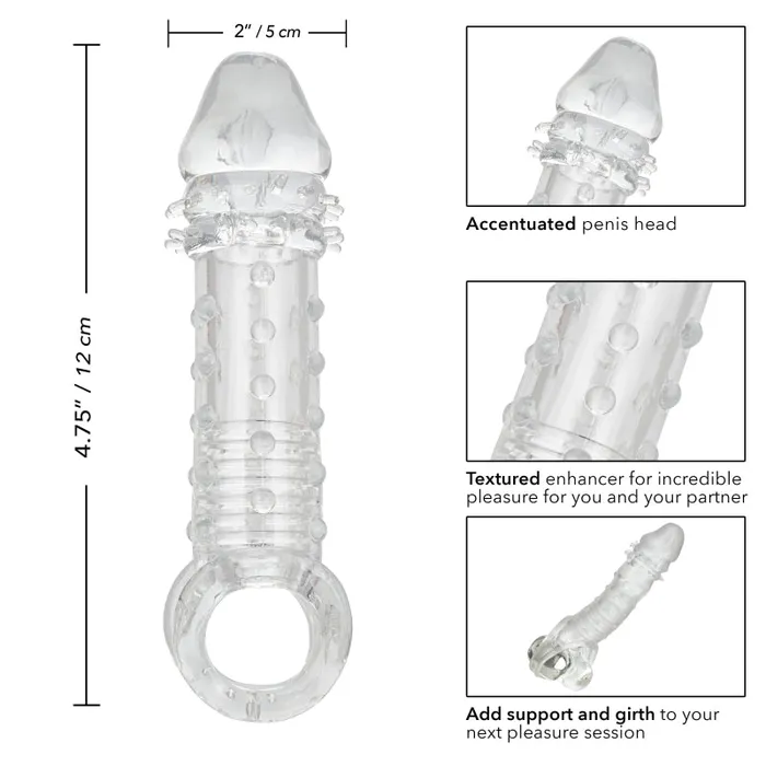 CalExotics Ultimate Stud Extender - Clear | Dildos CalExotics Ultimate Stud Extender - Clear | Dildos