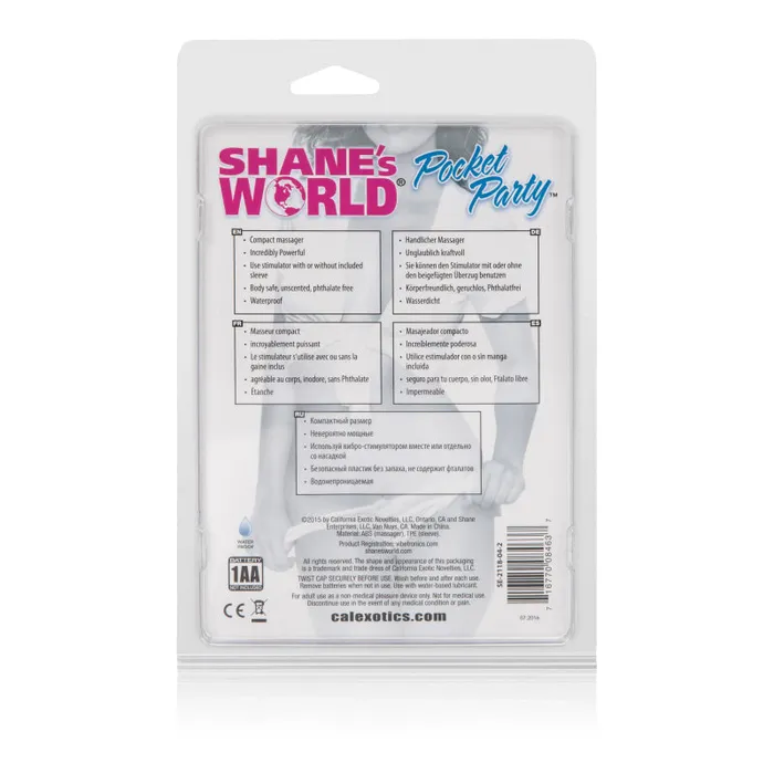 CalExotics Vibrators | Shanes World Pocket Party - Pink CalExotics Vibrators | Shanes World Pocket Party - Pink