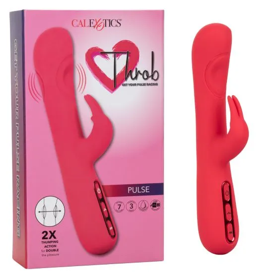 CalExotics Vibrators Throb Pulse Pink Vibrator CalExotics