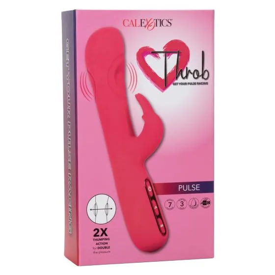 CalExotics Vibrators | Throb Pulse Pink Vibrator - CalExotics