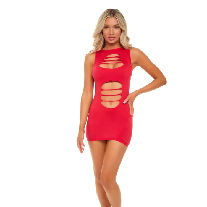 Can't Commit Dress - One Size - Red | Pink Lipstick Vibrators Can't Commit Dress - One Size - Red | Pink Lipstick Vibrators