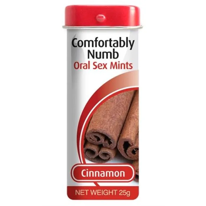 Comfortably Numb Mints Cinnamon Pipedream Vibrators