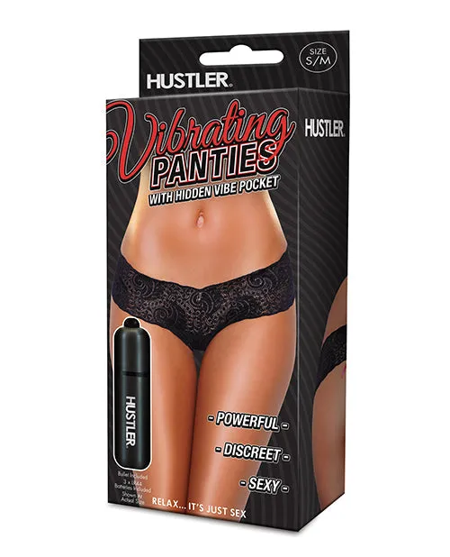 Couples | Electric / Hustler Lingerie Hustler Toys Lace Up Back Vibrating Panty