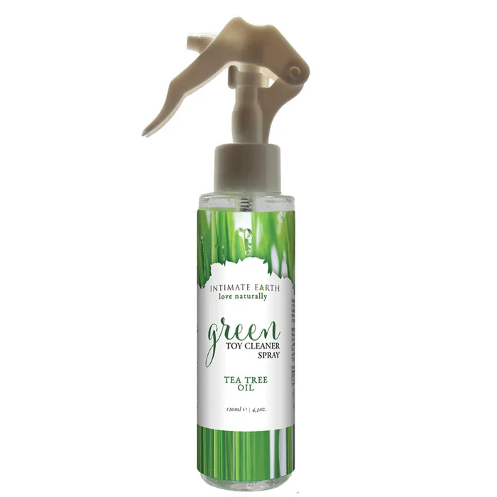 Couples Intimate Earth Toy Cleaner Spray 42 Oz Green Tea Tree Oil New Earth Trading