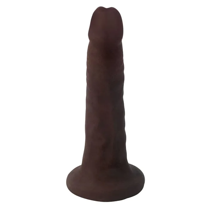 Curve Toys Easy Riders 6 Slim Dong Chocolate Dildos