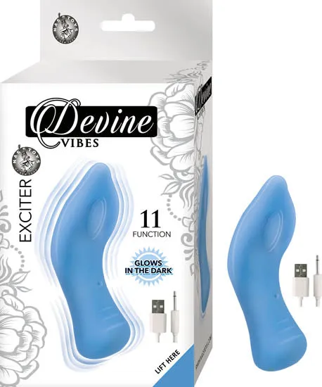 Devine Vibes Exciter Blue In The Dark Clitoral Stimulation Teaser Nasstoys Female Sex Toys Devine Vibes Exciter Blue In The Dark Clitoral Stimulation Teaser Nasstoys Female Sex Toys