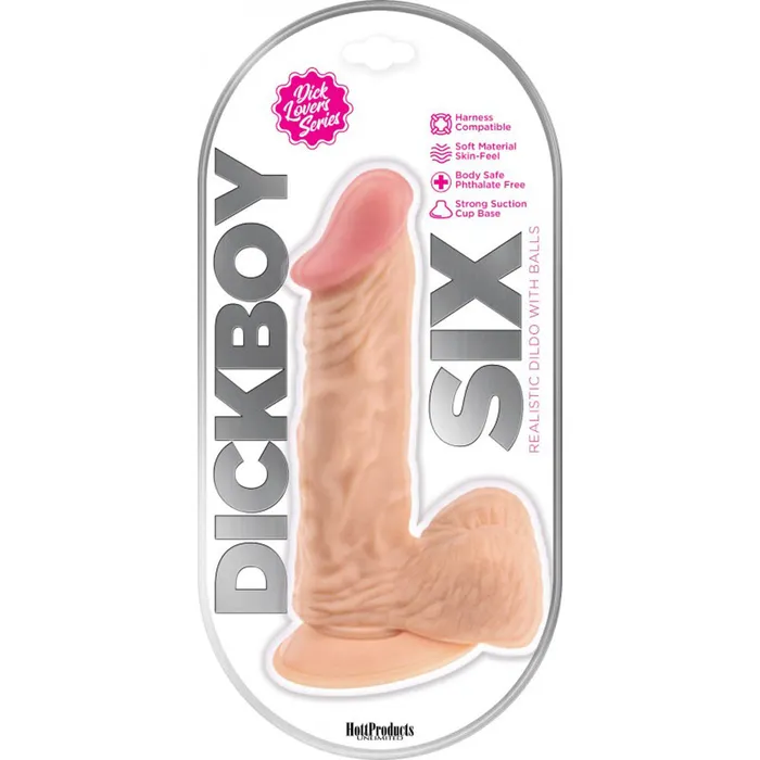 Dick Boy 6 Inch Dildo Flesh Hott Products Dildos