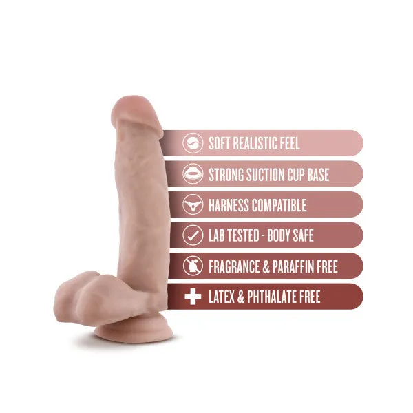 Dildos | Blush Dr. Skin - Dr. Mark - 7 Inch Dildo With Balls