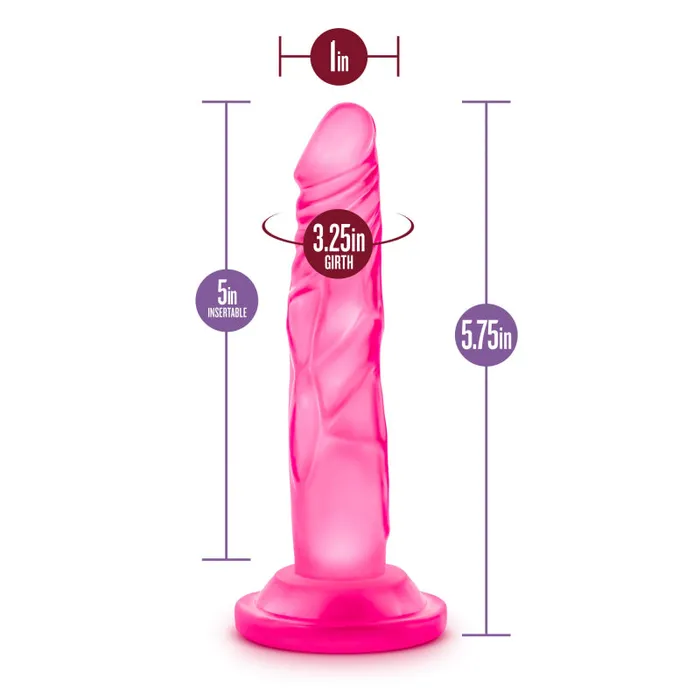Dildos | Blush Novelties Naturally Yours - 5 Inch Mini Cock - Pink Dildos | Blush Novelties Naturally Yours - 5 Inch Mini Cock - Pink