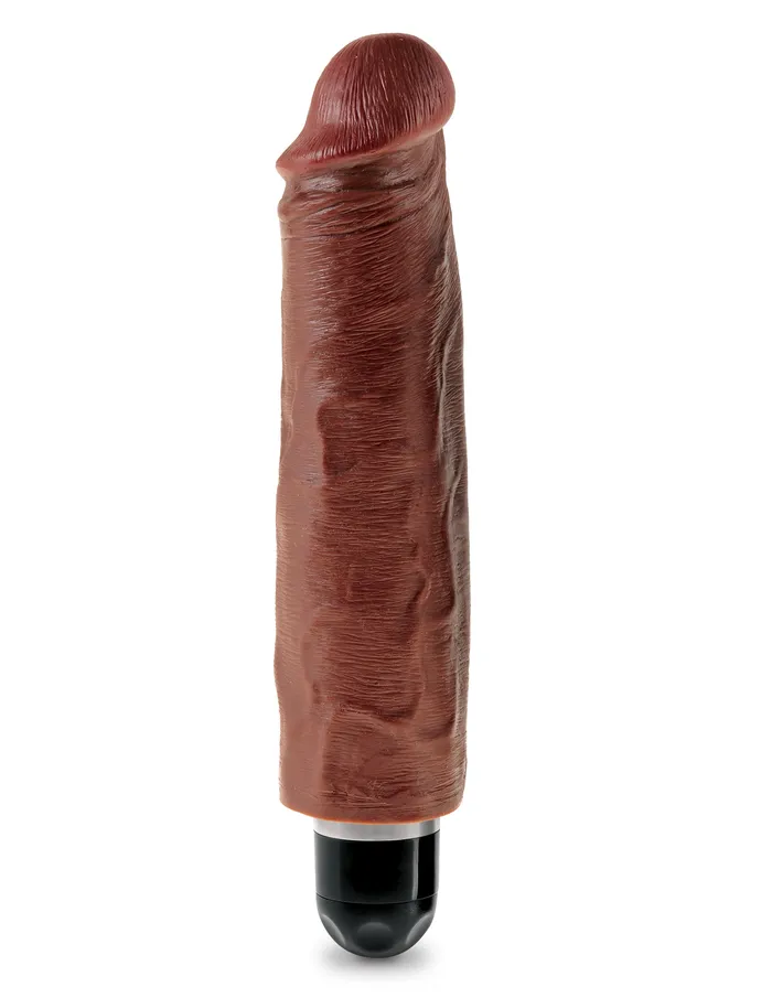 Dildos King Cock 7 Vibrating Stiffy Brown Pipedream
