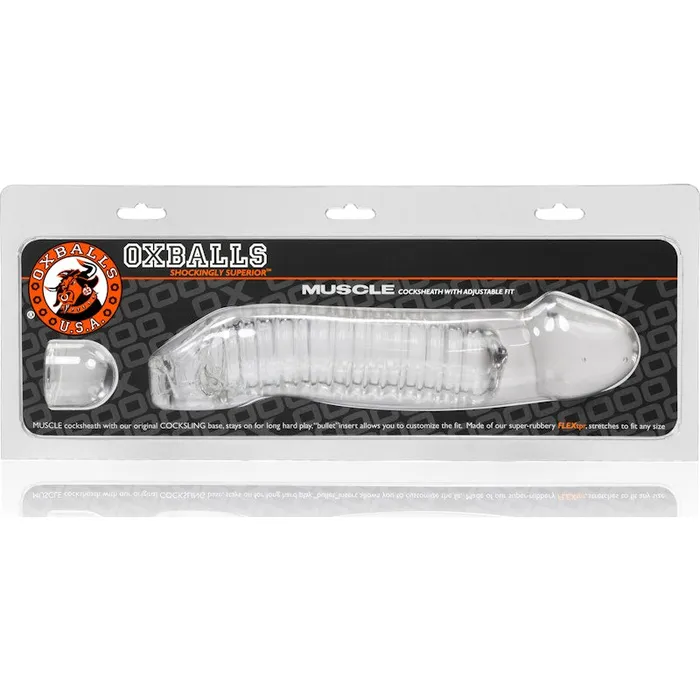 Dildos OxBalls Muscle Cocksheath Clear