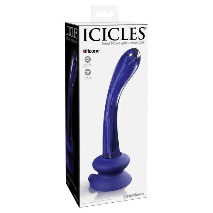Dildos | Pipedream Icicles No. 89 - With Silicone Suction Cup - Purple Dildos | Pipedream Icicles No. 89 - With Silicone Suction Cup - Purple