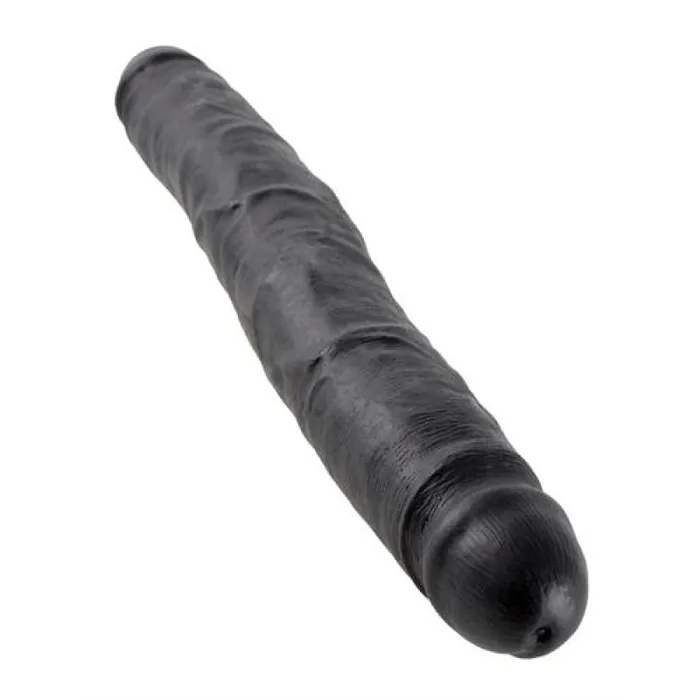 Dildos Pipedream King Cock 12 Inch Slim Double Dildo Black