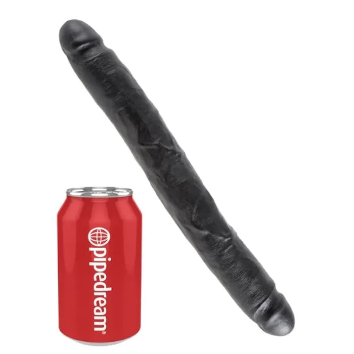 Dildos | Pipedream King Cock 12 Inch Slim Double Dildo - Black