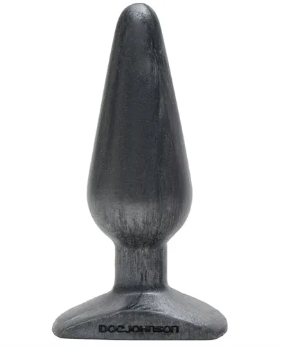 Dildos Platinum Premium Silicone the Big End Charcoal Doc Johnson