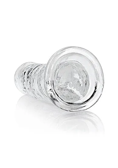 Dildos | Shots America Shots Realrock Crystal Clear Straight Dildo W/suction Cup