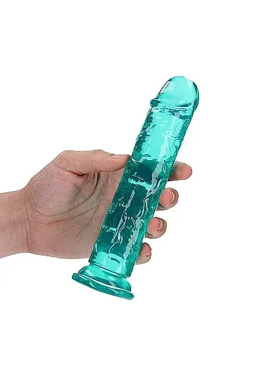Dildos | Shots America Shots Realrock Crystal Clear Straight Dildo W/suction Cup