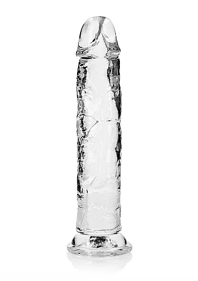 Dildos | Shots America Shots Realrock Crystal Clear Straight Dildo W/suction Cup