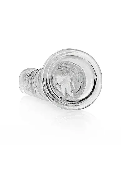 Dildos | Shots America Shots Realrock Crystal Clear Straight Dildo W/suction Cup