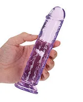 Dildos | Shots America Shots Realrock Crystal Clear Straight Dildo W/suction Cup