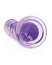 Dildos | Shots America Shots Realrock Crystal Clear Straight Dildo W/suction Cup