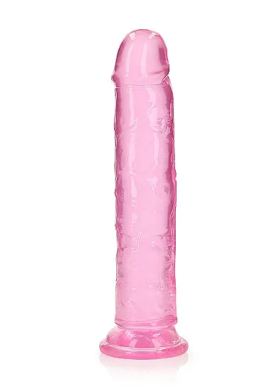 Dildos | Shots America Shots Realrock Crystal Clear Straight Dildo W/suction Cup