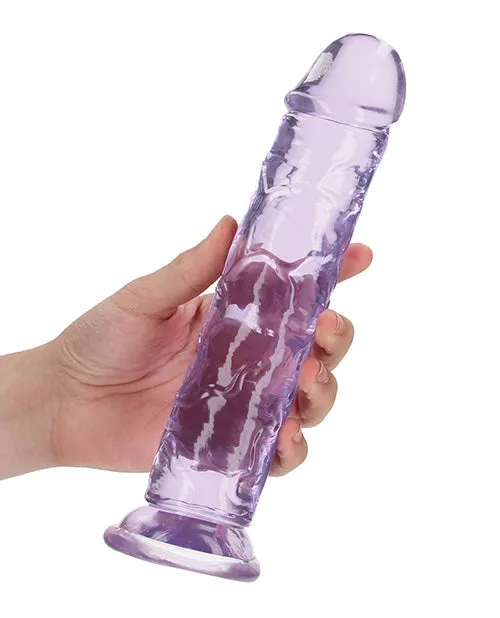 Dildos | Shots America Shots Realrock Crystal Clear Straight Dildo W/suction Cup