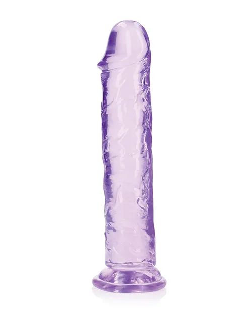 Dildos | Shots America Shots Realrock Crystal Clear Straight Dildo W/suction Cup