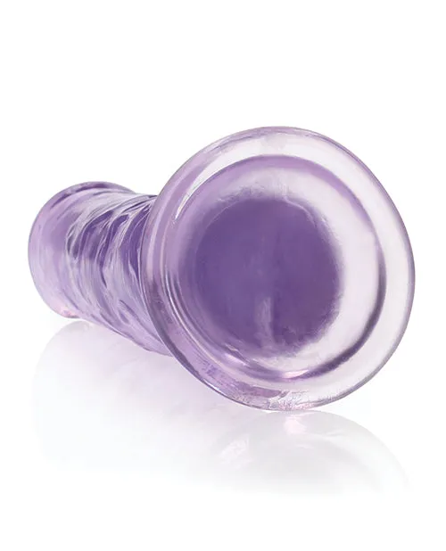Dildos | Shots America Shots Realrock Crystal Clear Straight Dildo W/suction Cup