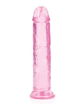 Dildos | Shots America Shots Realrock Crystal Clear Straight Dildo W/suction Cup