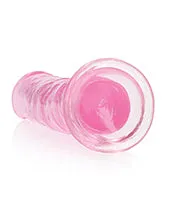 Dildos | Shots America Shots Realrock Crystal Clear Straight Dildo W/suction Cup