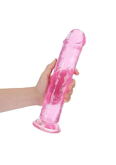 Dildos | Shots America Shots Realrock Crystal Clear Straight Dildo W/suction Cup