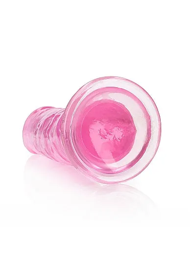 Dildos | Shots America Shots Realrock Crystal Clear Straight Dildo W/suction Cup