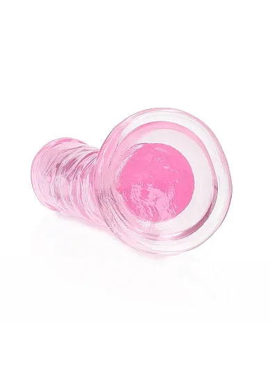 Dildos | Shots America Shots Realrock Crystal Clear Straight Dildo W/suction Cup