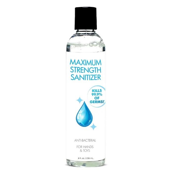 Dildos XR Brands Clean Stream Maximum Strength Hand Sanitizer 8 Fl Oz 236 ml
