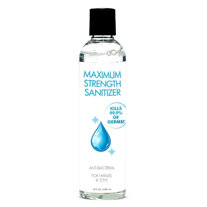 Dildos | XR Brands Clean Stream Maximum Strength Hand Sanitizer - 8 Fl. Oz./ 236 ml Dildos | XR Brands Clean Stream Maximum Strength Hand Sanitizer - 8 Fl. Oz./ 236 ml
