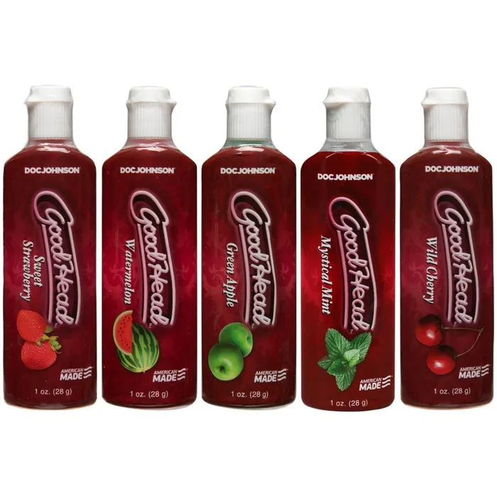 Doc Johnson Enhancers Good Head Oral Delight Gel 5 Pack