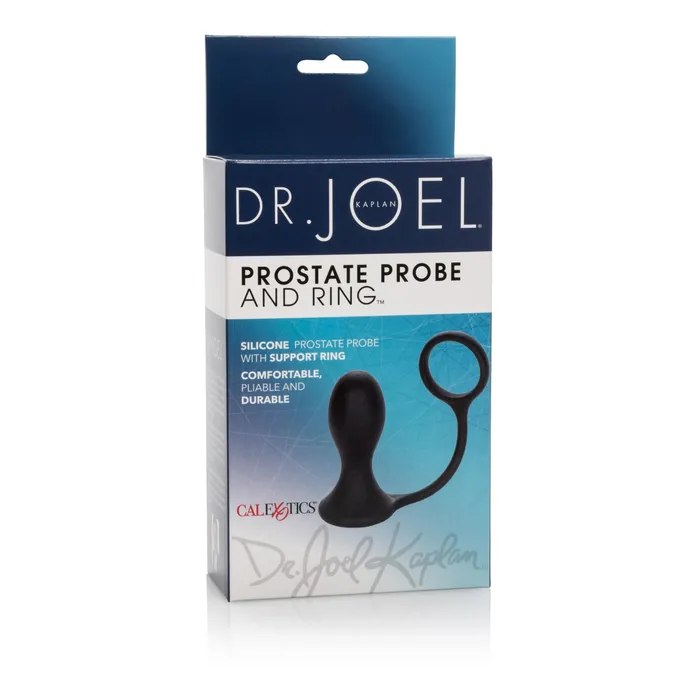 Dr. Joel Kaplan Prostate Probe and Ring - Black | CalExotics Anal