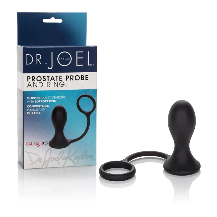 Dr. Joel Kaplan Prostate Probe and Ring - Black | CalExotics Anal